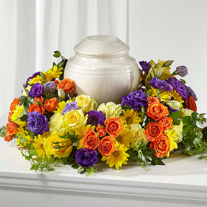 Blossoms of Remembrance Cremation Adornment –  Our Flower Shop, Gibsonton FL