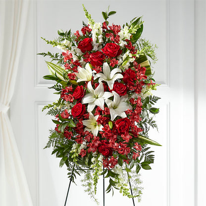 Everlasting Memory Standing Spray –  Our Flower Shop, Gibsonton FL