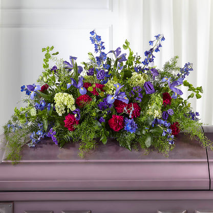 Always Treasured Casket Spray –  Our Flower Shop, Gibsonton FL
