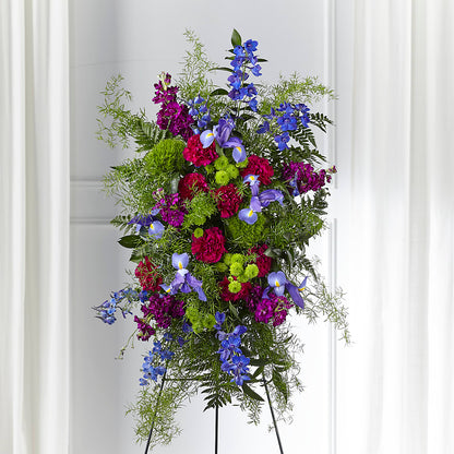 Heavenly Skies Standing Spray –  Our Flower Shop, Gibsonton FL