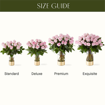 Picture Perfect Pink Rose Bouquet –  Our Flower Shop, Gibsonton FL