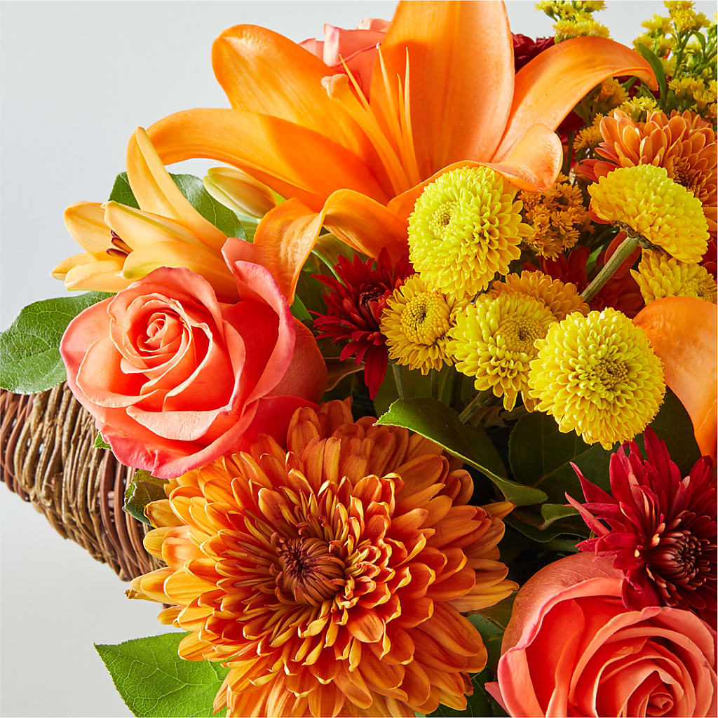 Bouquet of Blessings Cornucopia –  Our Flower Shop, Gibsonton FL