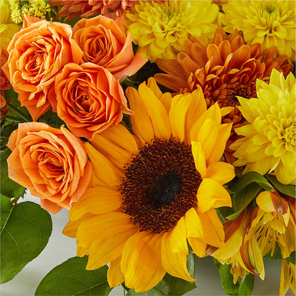 Autumn Harmony Centerpiece –  Our Flower Shop, Gibsonton FL
