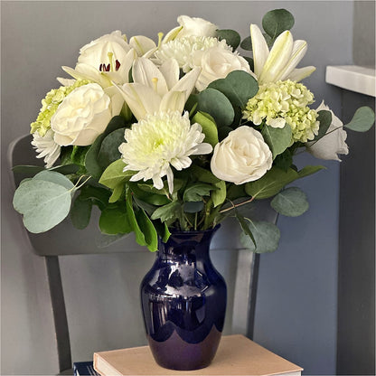 Snowy Dreams Bouquet –  Our Flower Shop, Gibsonton FL