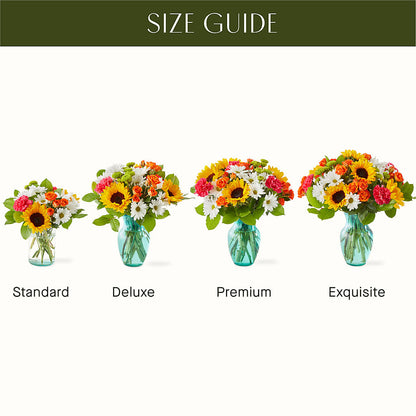 Sun-drenched Blooms Bouquet –  Our Flower Shop, Gibsonton FL