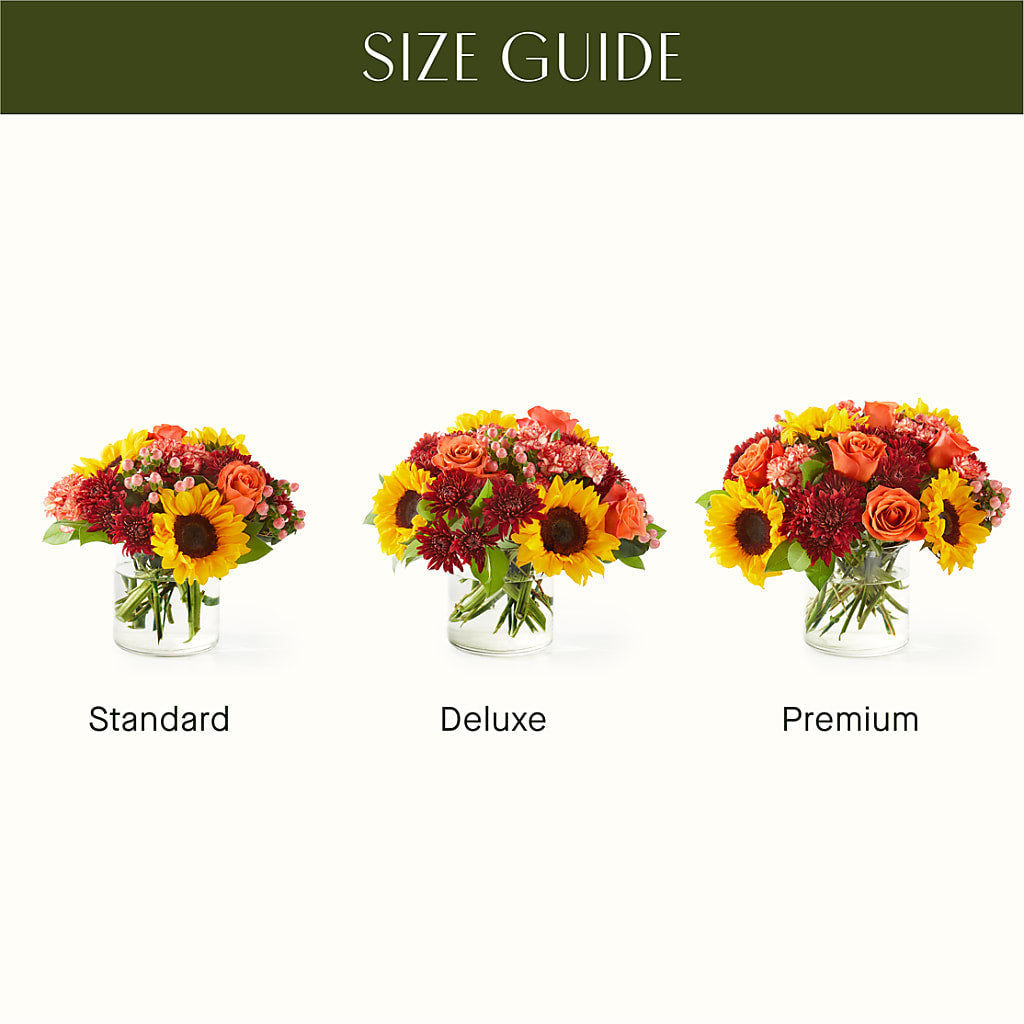 September Sunset Bouquet –  Our Flower Shop, Gibsonton FL