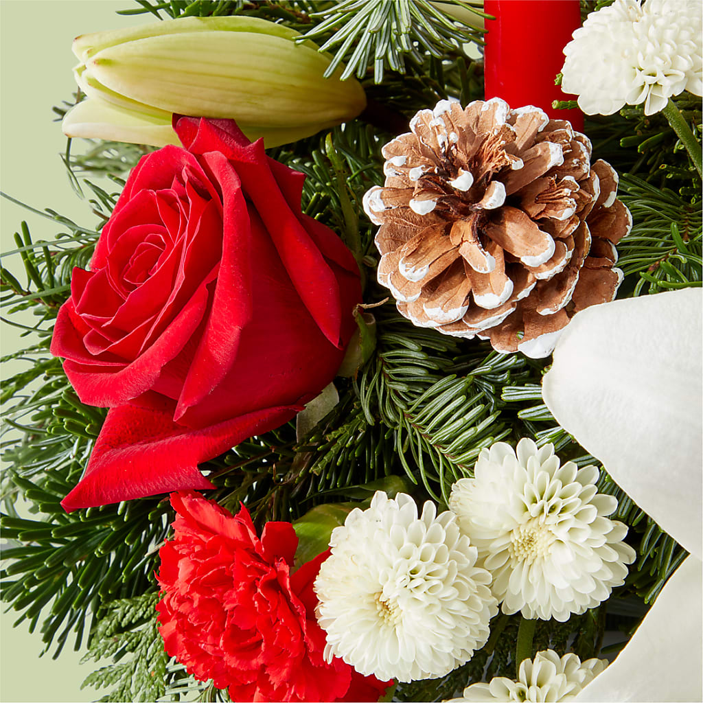 Seasonal Festivities Centerpiece –  Our Flower Shop, Gibsonton FL