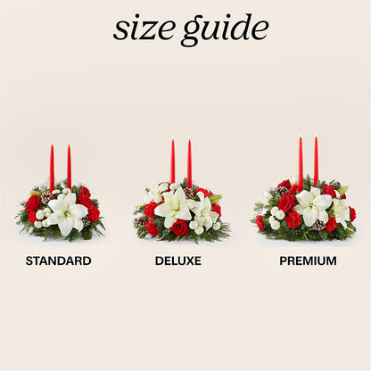 Seasonal Festivities Centerpiece –  Our Flower Shop, Gibsonton FL