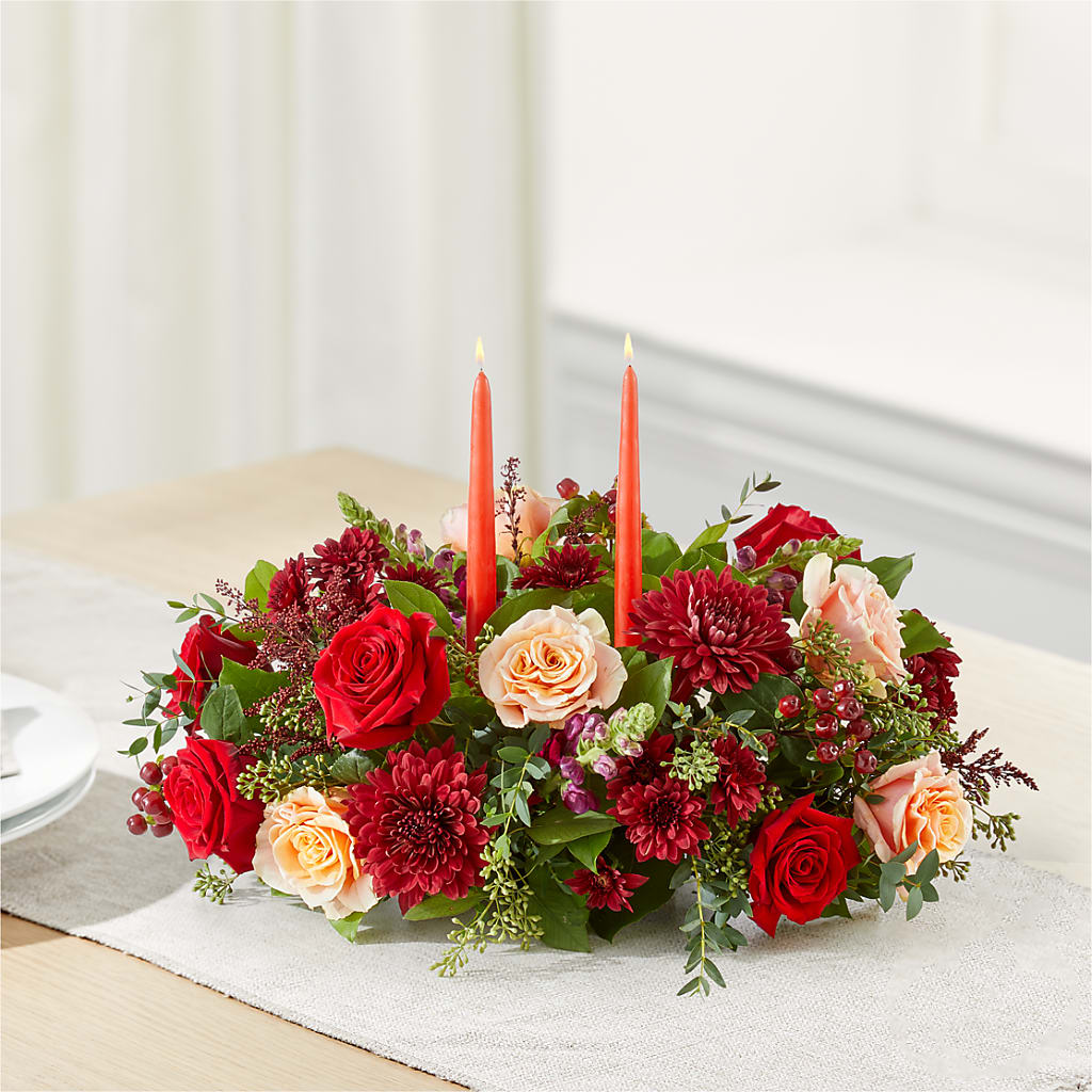 Most Thankful Centerpiece –  Our Flower Shop, Gibsonton FL