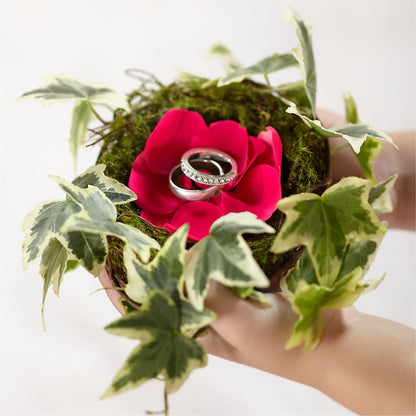 Lila Rose Ring Nest –  Our Flower Shop, Gibsonton FL