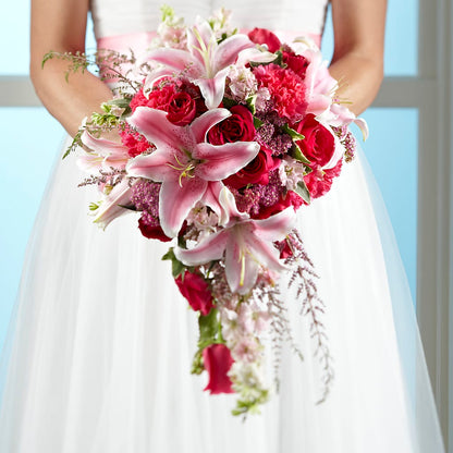 Lily & Rose Bouquet –  Our Flower Shop, Gibsonton FL